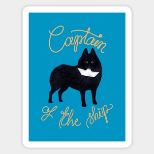 Captain Schipperke Magnet